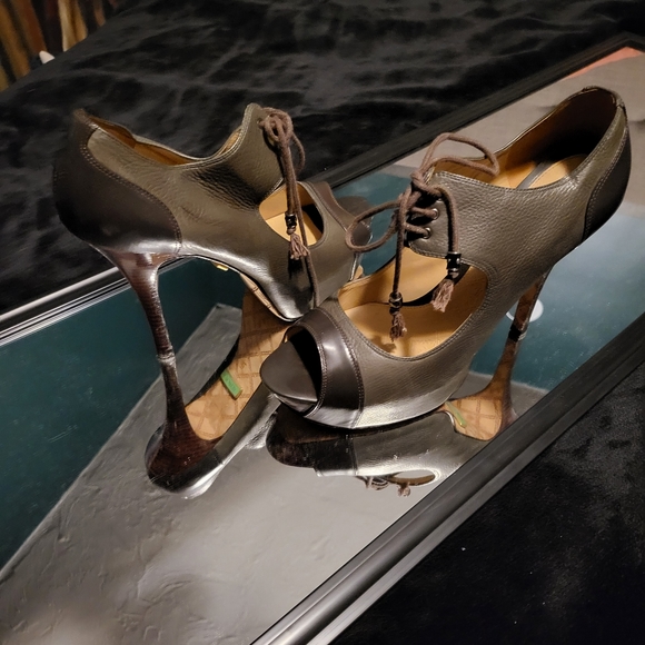 LAMB geen Stefani peep toe platform heel - Picture 2 of 8